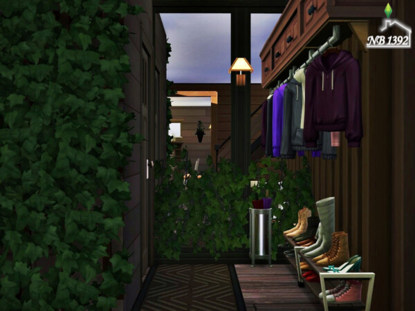 The Sims Resource: Wooden Corner (No CC!) by nobody1392