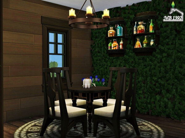 The Sims Resource: Wooden Corner (No CC!) by nobody1392