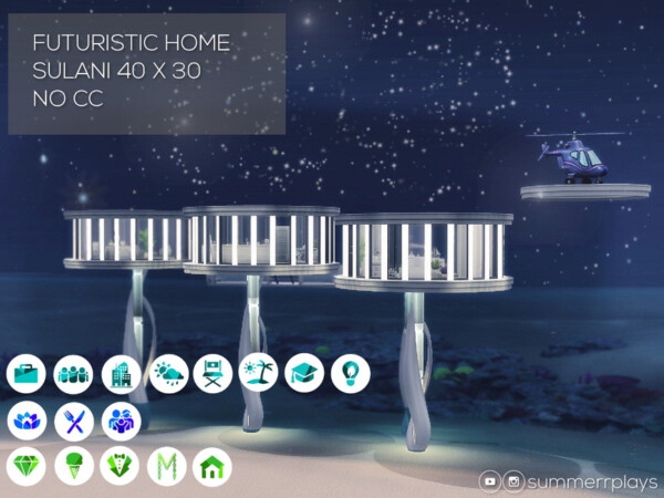 The Sims Resource: Futuristic Home by Summerr Plays