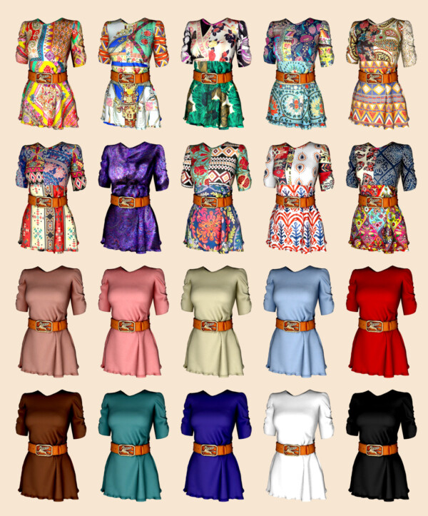 Rimings: Bohemian Short Dress