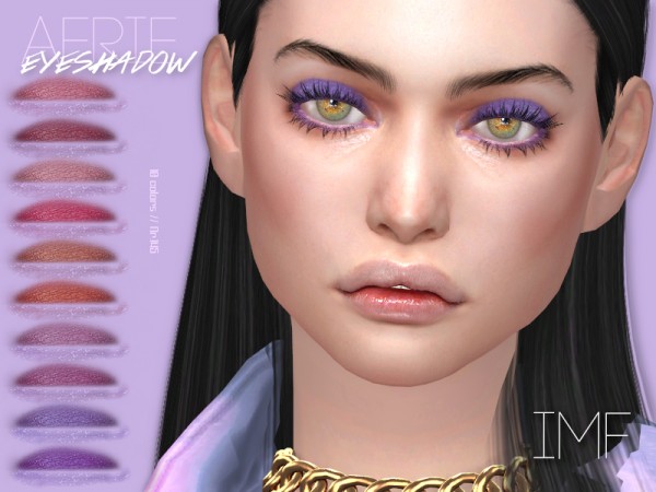  The Sims Resource: Aerie Eyeshadow N.145 by IzzieMcFire