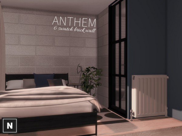  The Sims Resource: Anthem Walls by Networksims