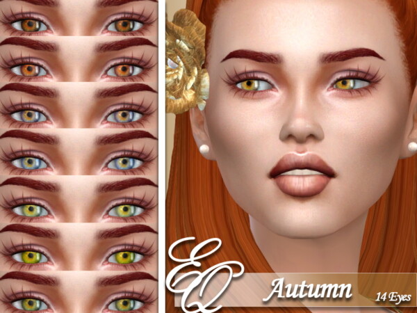 The Sims Resource: Autumn Eyes by EvilQuinzel
