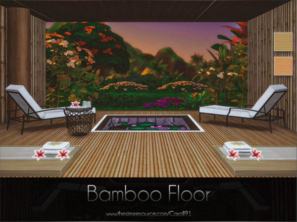 The Sims Resource: Bamboo Floor by Caroll91