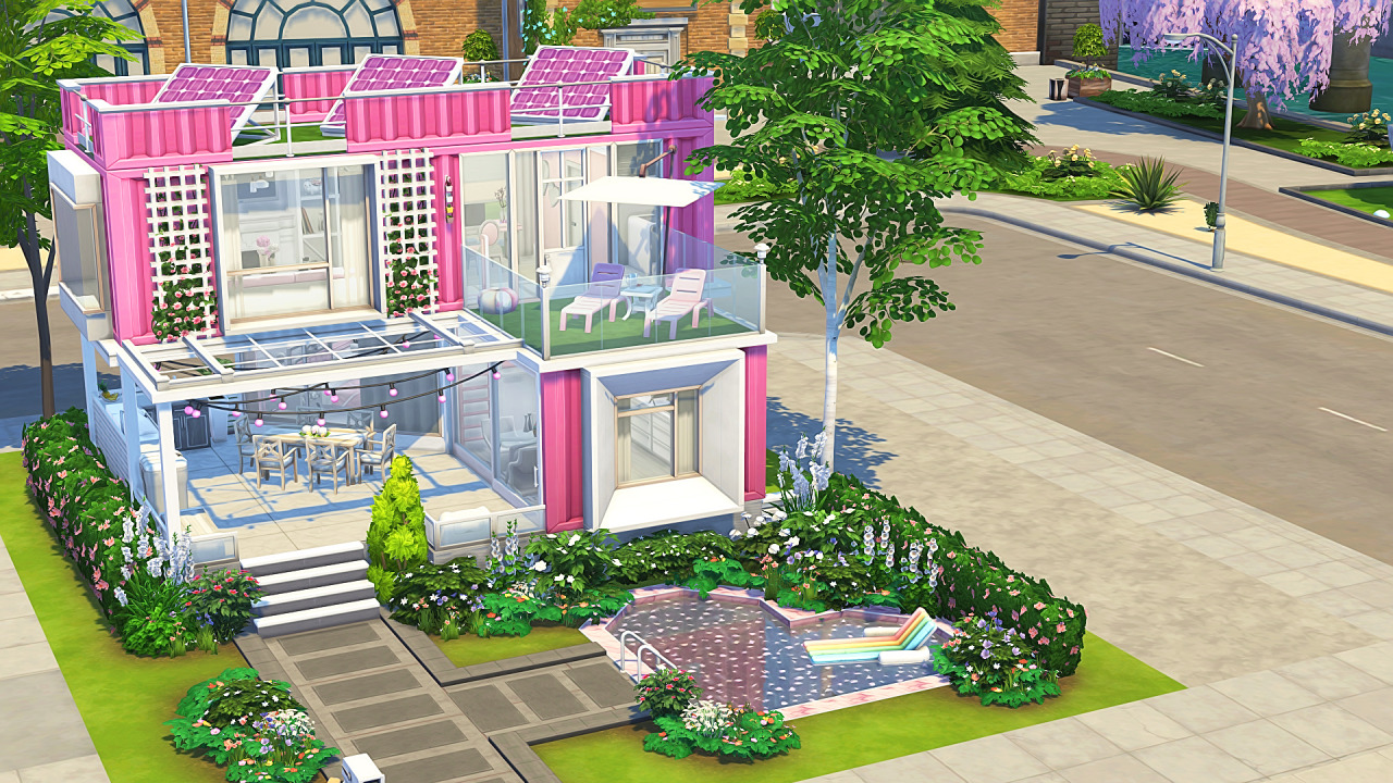 sims 4 barbie dream house download