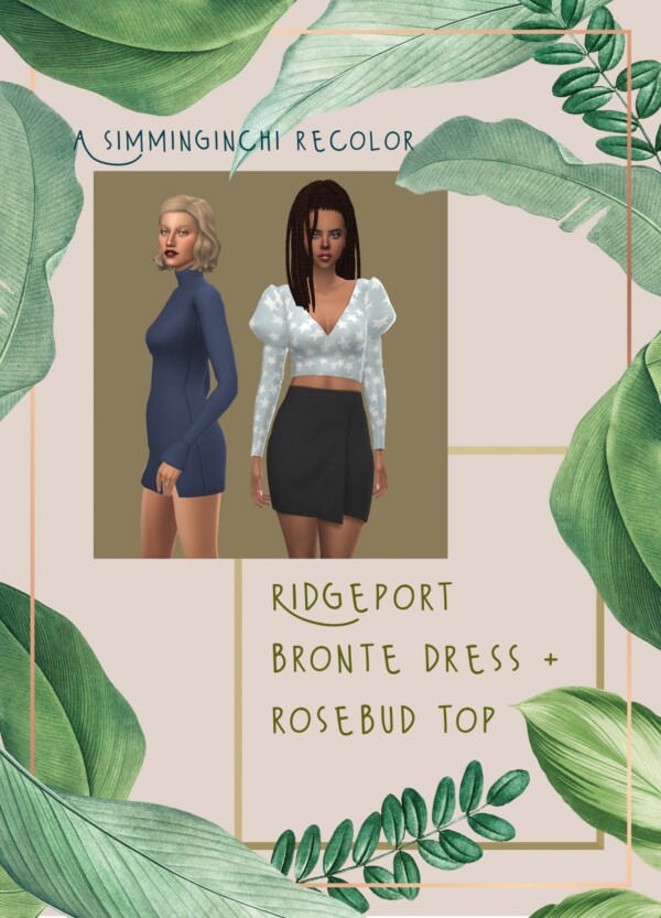 Simminginchi: Bronte Dress and Rosebud Top