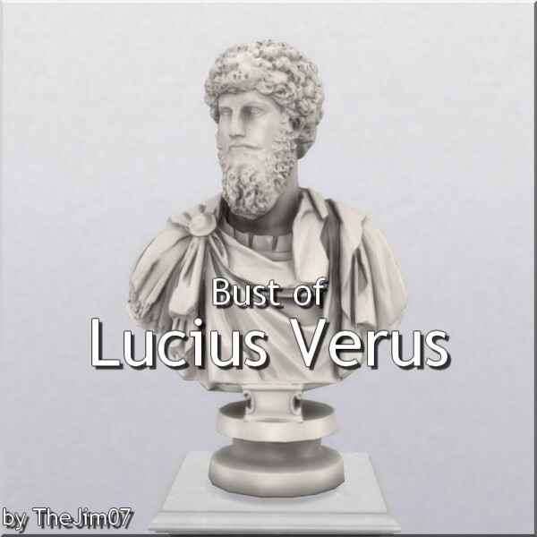 Mod The Sims: Bust of Lucius Verus by TheJim07