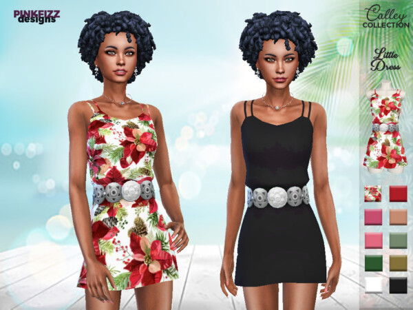 The Sims Resource: Calley Little Dress by Pinkfizzzzz