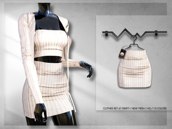 The Sims Resource: Clothes Set 67 Skirt BD262 by busra tr