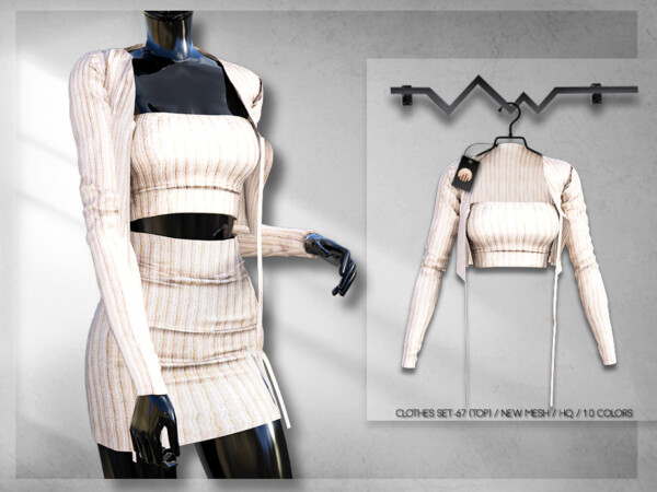 The Sims Resource: Clothes SET 67   Top BD261 by busra tr