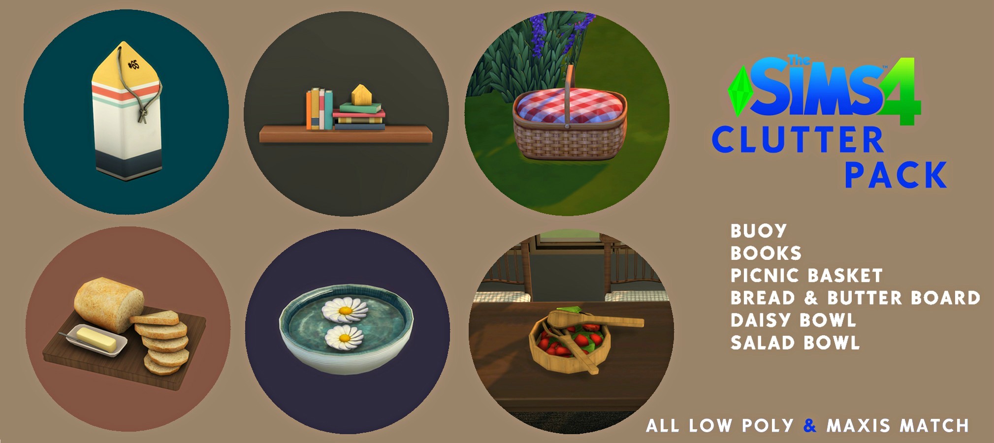 Leo 4 Sims: Clutter Pack. 