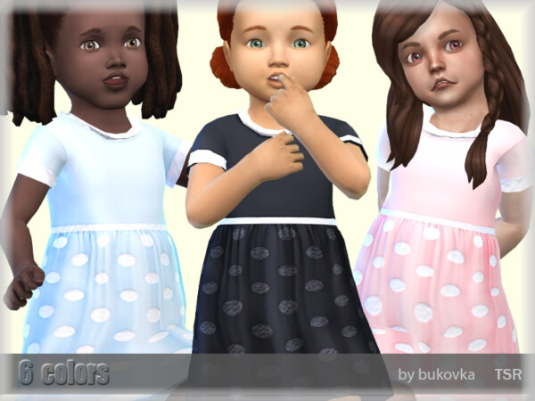 The Sims Resource: Dress Toddler by bukovka