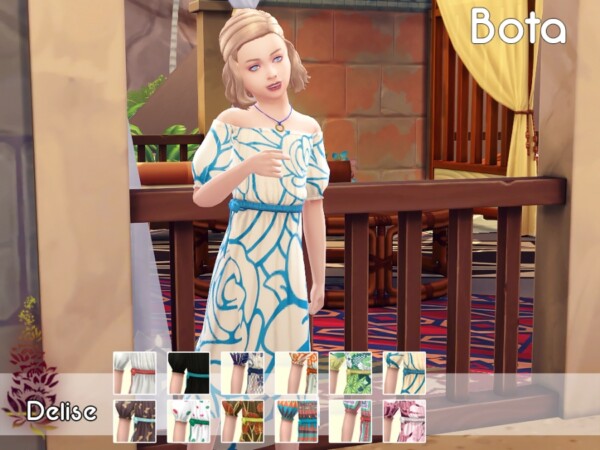 Sims Artists: Dress for girls