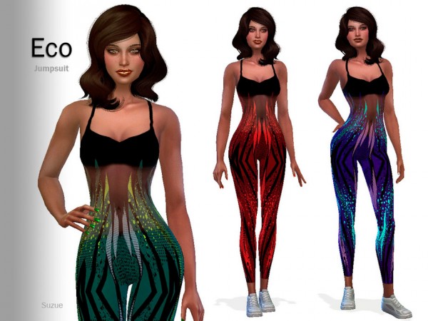  The Sims Resource: Eco Jumpsuit by Suzue