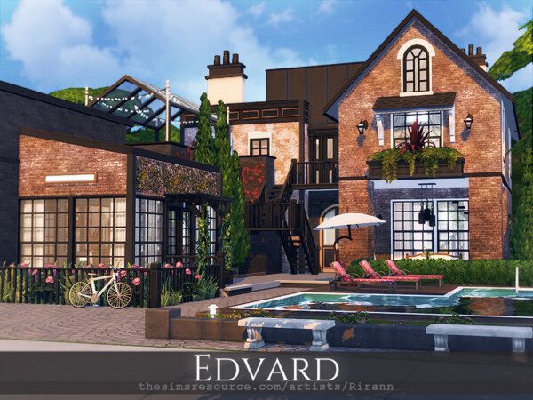 The Sims Resource: Edvard house by Rirann