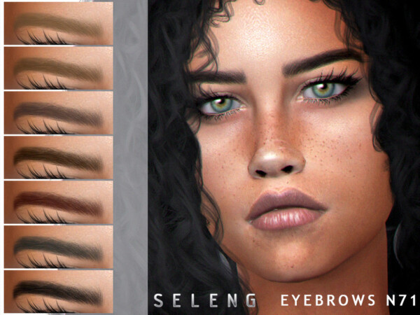 The Sims Resource: Eyebrows N71 by Lisaminicatsims