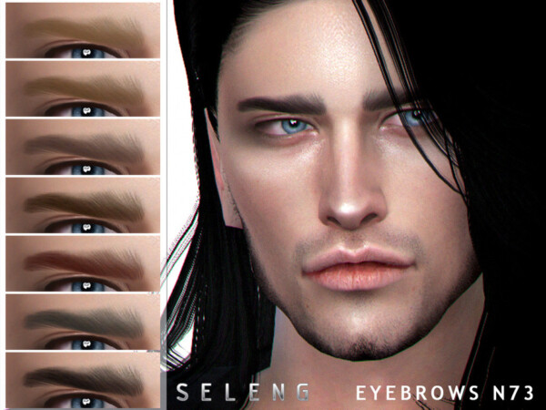 The Sims Resource: Eyebrows N73 by Seleng