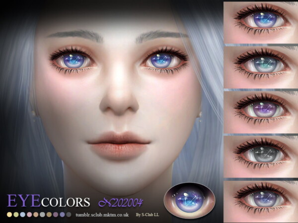 The Sims Resource: Eyecolors 202004 by S Club