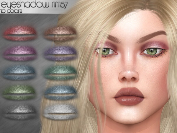 The Sims Resource: Eyeshadow M157 by turksimmer