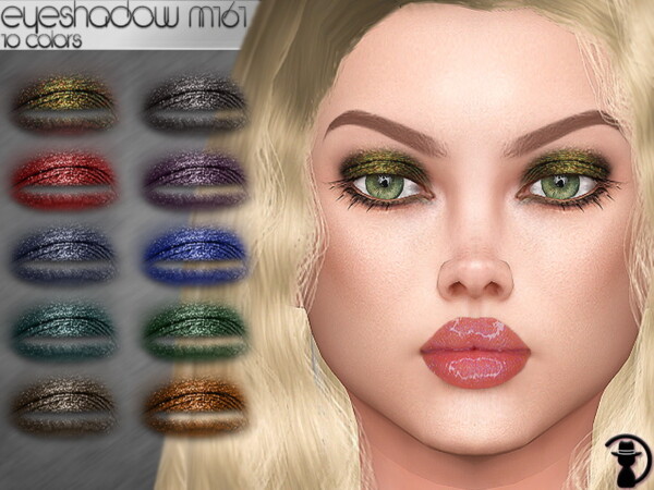 The Sims Resource: Eyeshadow M161 by turksimmer