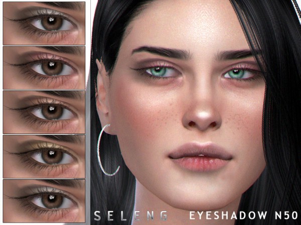  The Sims Resource: Eyeshadow N50 by Seleng