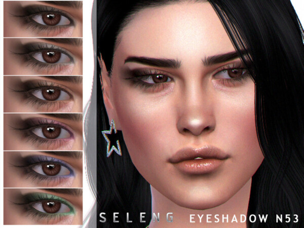 The Sims Resource: Eyeshadow N53 by Seleng