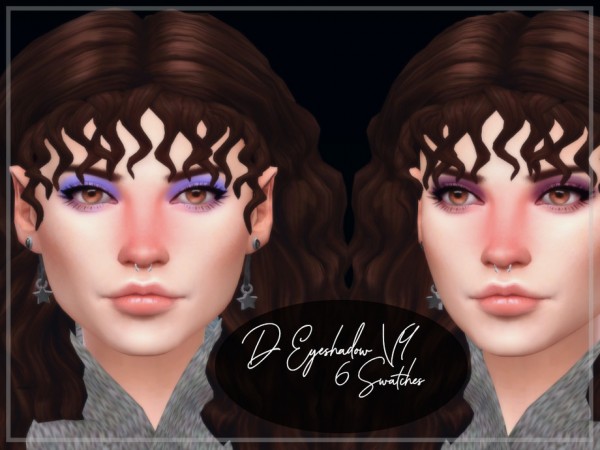  The Sims Resource: Eyeshadow V4 by Reevaly