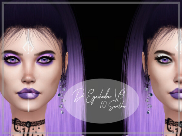 The Sims Resource: Eyeshadow V9 by Reevaly