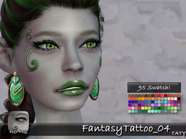 The Sims Resource: FantasyTattoo 04 by tatygagg