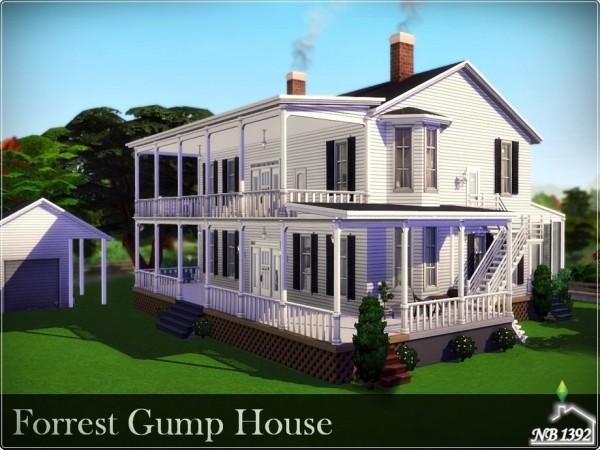  The Sims Resource: Forrest Gump House   No CC by nobody1392