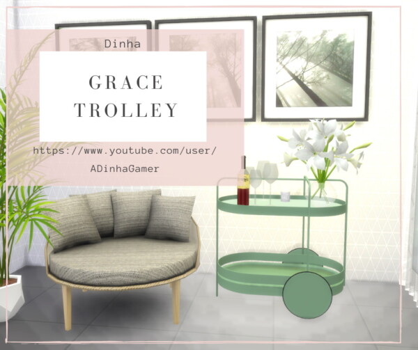 Dinha Gamer: Grace trolley