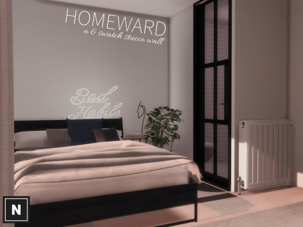  The Sims Resource: Homeward Walls by Networksims