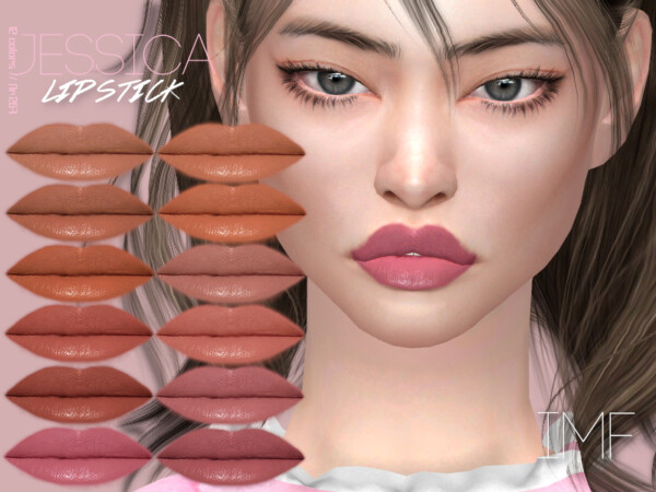 The Sims Resource: Jessica Lipstick N.267 by IzzieMcFire