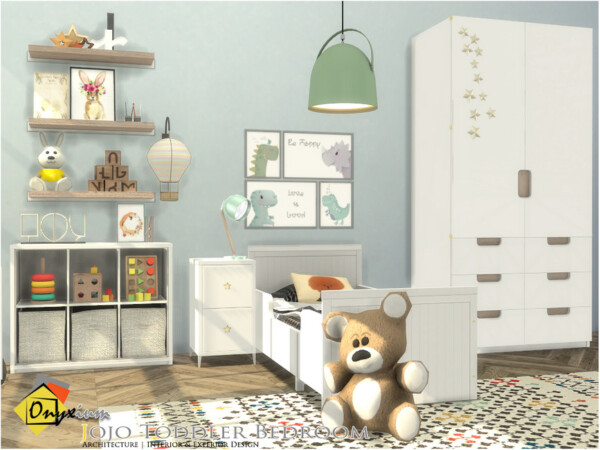 The Sims Resource: Jojo Toddler Bedroom by Onyxium