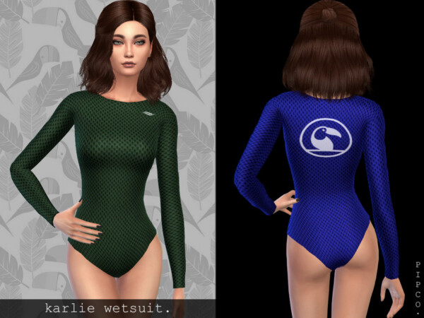 The Sims Resource: Karlie wetsuit by Pipco