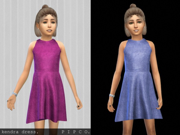  The Sims Resource: Kendra dress by  Pipco