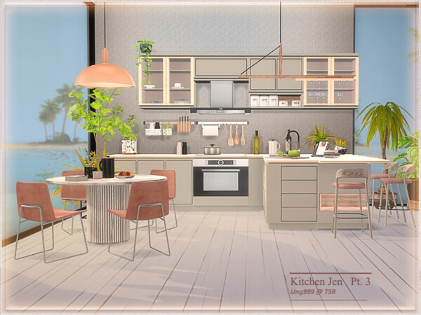 The Sims Resource: Kitchen Jen Part 3 by ung999