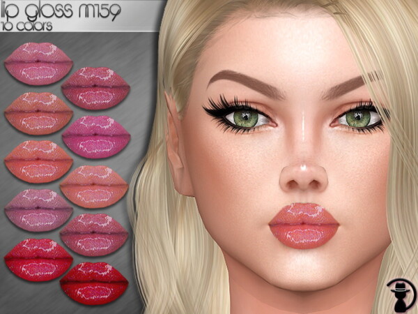 The Sims Resource: Lip Gloss M159 by turksimmer