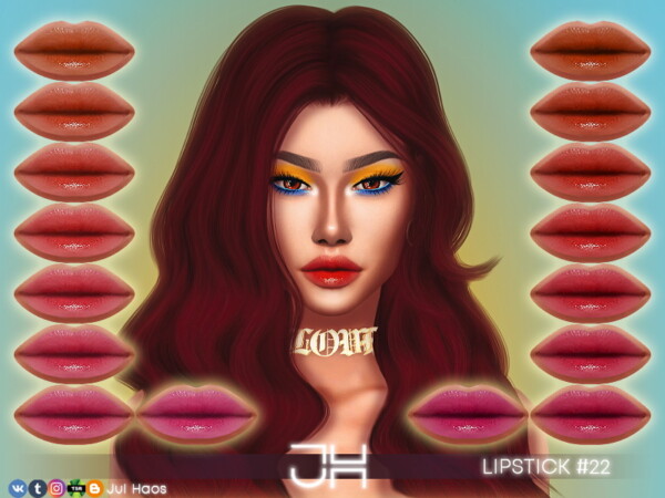 The Sims Resource: Lipstick 22 by Jul Haos