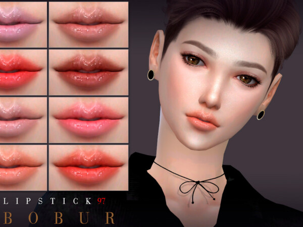 The Sims Resource: Lipstick 97 by Bobur
