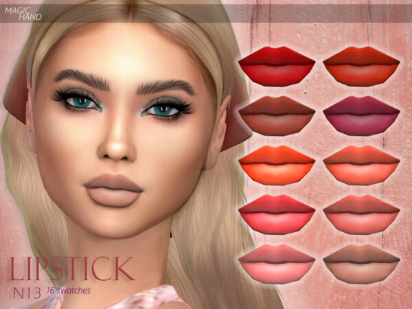 The Sims Resource: Lipstick N13  by MagicHand