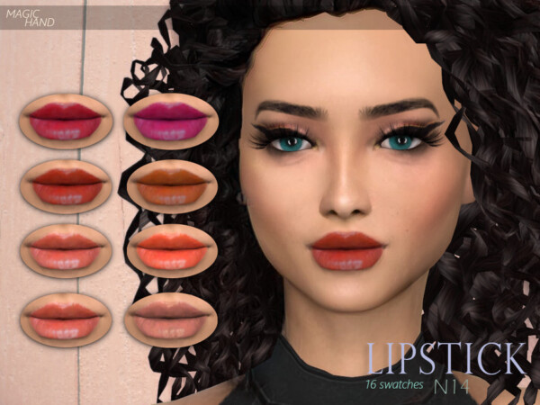The Sims Resource: Lipstick N14 by MagicHand