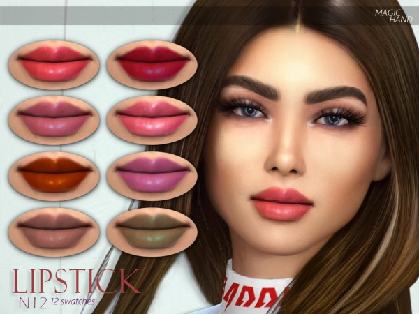  The Sims Resource: Lipstick N12 by MagicHand
