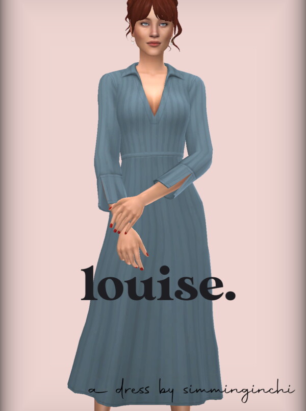 Simminginchi: Louise dress recolored