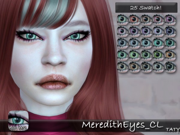  The Sims Resource: Meredith Eyes by tatygagg