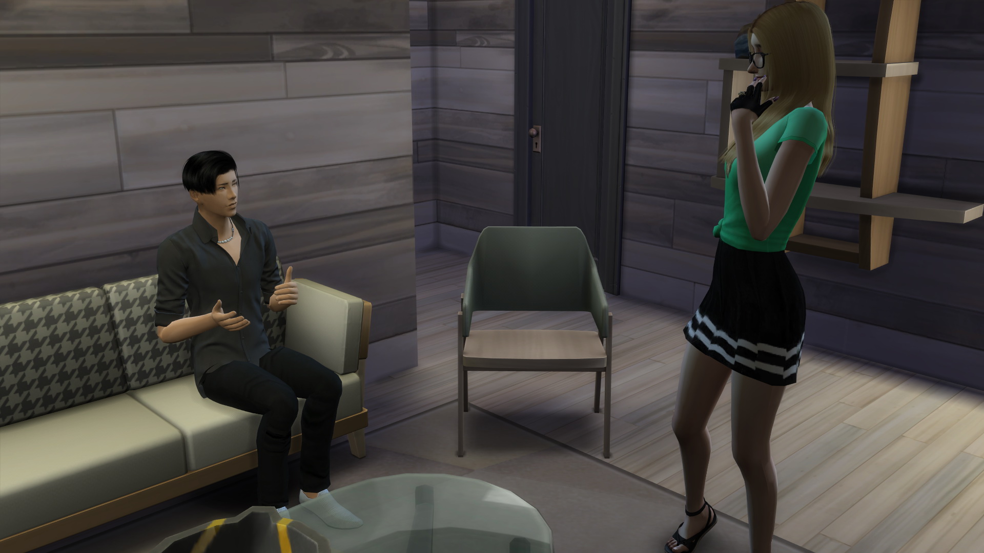Sitting Talking Poses Sims 4