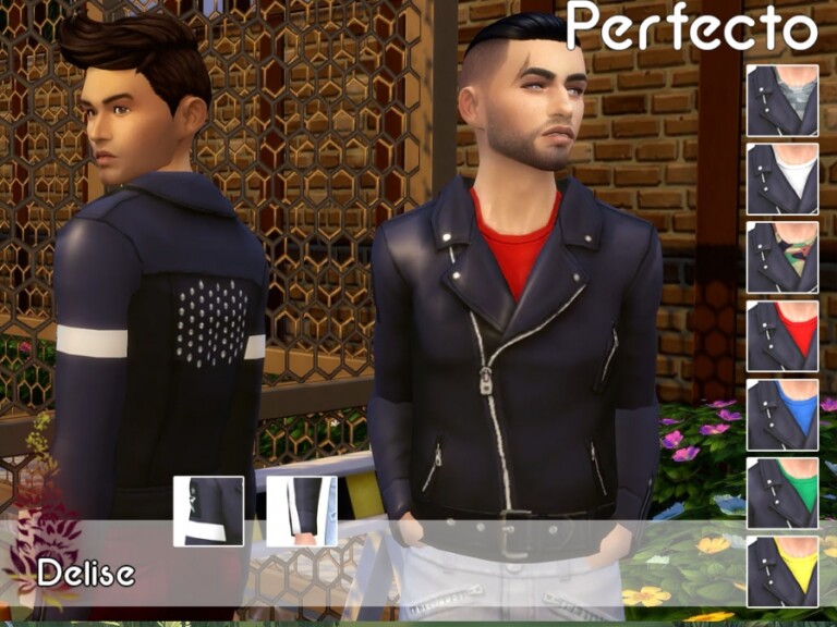 Sims Artists: Perfecto Jacket • Sims 4 Downloads