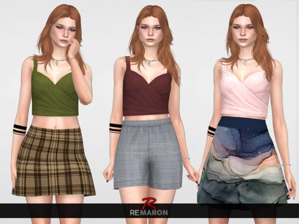 The Sims Resource: Romantic Top for Women 01 by remaron