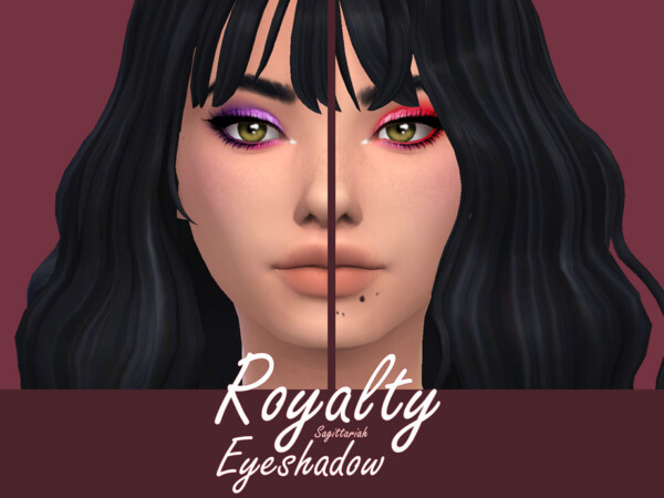 The Sims Resource: Royalty Eyeshadow by Sagittariah