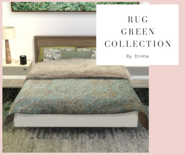 Dinha Gamer: Rug   Green Collection